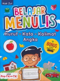 Belajar menulis : huruf - kata - kalimat - angka