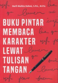 Buku pintar membaca karakter lewat tulisan tangan