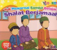 Yuk mewarnai sambil belajar! shalat berjamaah