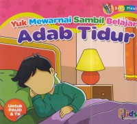 Yuk mewarnai sambil belajar! adab tidur