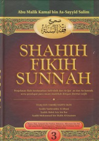 Shahih fikih sunnah 3