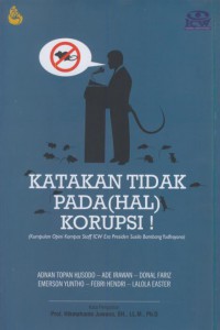 Katakan tidak pada (hal) korupsi