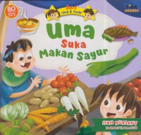 Uma suka makan sayur