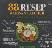 88 resep warisan leluhur