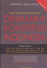 Bedah konstitusi lewat gambar dinamika konstitusi indonesia