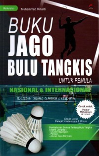 Buku jago bulu tangkis untuk pemula