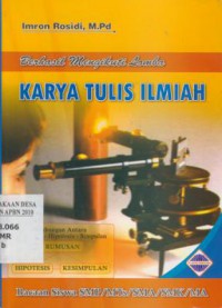 Berhasil Mengikuti Lomba Karya Tulis Ilmiah