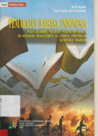 Pemakaian Bahasa Indonesia pada Rubrik 