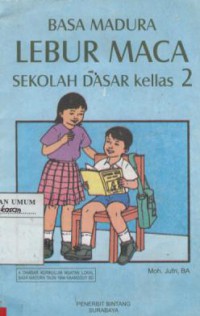 Basa Madura Lebur Maca Sekolah Dasar Kellas 2