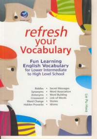 Refresh Your Vocabulary fun Learning English Vocabulary