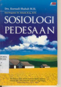 Sosiologi Pedesaan