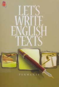 Let's write english texts