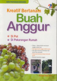 Kreatif bertanam buah anggur