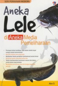 Aneka lele di aneka media pemeliharaan