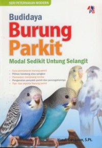 Budidaya burung parkit modal sedikit untung selangit