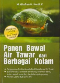 Panen bawal air tawar dari berbagai kolam