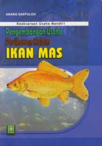 Ikan mas pengembangan usaha perikanan kolam keaksaraan usaha mandiri