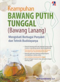 Keampuhan bawang putih tunggal (bawang lanang)