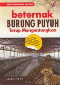 Beternak burung puyuh tetap menguntungkan