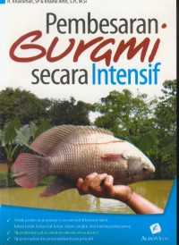 Pembesaran gurami secara intensif