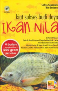 Kiat sukses budi daya ikan nila