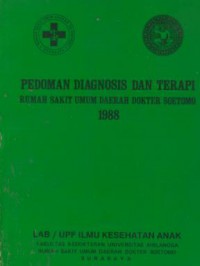 Pedoman diagnosis dan terapi rumah sakit umum daerah dokter soetomo 1988