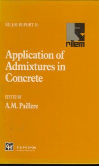 Application of admixtures in concrete