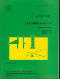 Materi pokok :Pendidikan IPA 4-buku vi. 2-modul 1-9