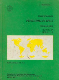 Materi pokok : pendidikan IPS 2-buku iv.3A-modul 1-8