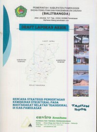 laporan akhir rencana strategi pengentasan kemiskinan struktural pada masyarakat nelayan tradisional di Kab. Pamekasan