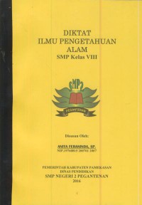 Diktat ilmu pengetahuan alam smp kelas viii