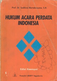 Hukum acara perdata indonesia edisi keempat