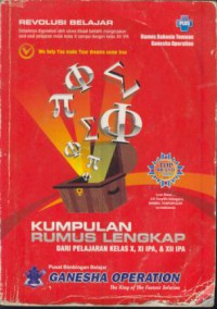 Revolusi belajar : kumpulan rumus lengkap