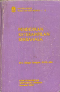 Pendidikan keterampilan berbahasa