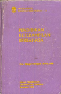 Pendidikan keterampilan berbahasa