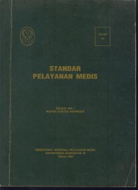 Standar pelayanan medis