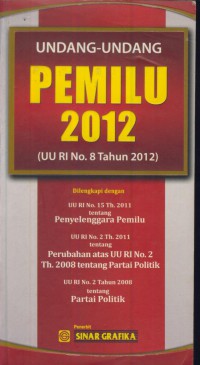 Undang-undang pemilu 2012