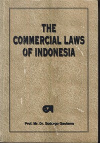 The commercial laws of indonesia