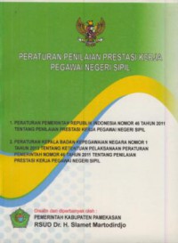 Peraturan penilaian prestasi kerja pegawai negeri sipil