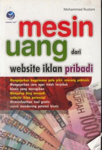 Mesin uang dari website iklan pribadi