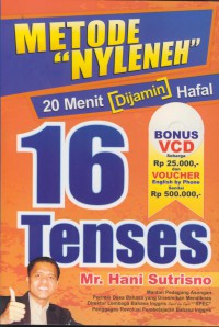 Metode nyeleneh 20 menit dijamin hafal 16 tenses