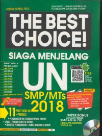 The best choice ! : siaga menjelang UN SMP/MTs 2018