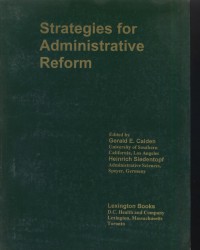 Strategies for administrative reform