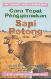 Cara tepat penggemukan sapi potong