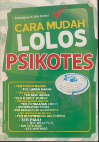 Cara mudah lolos psikotes