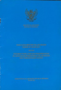 Peraturan menteri dalam negeri nomor 20 tahun 2011 tentang pedoman penelitian dan pengembangandi lingkungan kementerian dalam negeri dan pemerintahan daerah