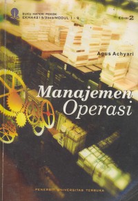 Materi pokok manajemen operasi