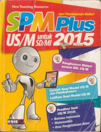 Seri Pendalaman Mandiri SPM Plus US/M Untuk SD/MI 2015