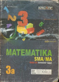 Matematika SMA/MA Kelas XII