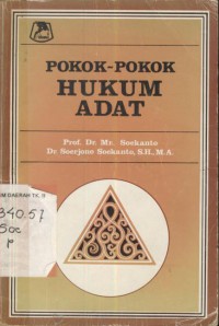 Pokok - pokok Hukum Adat